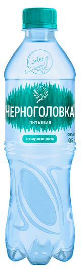 Изображение товара Вода питьевая «Черноголовка» газированная, 500 мл