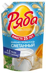 Изображение товара Майонез «Ряба» Провансаль сметанный охлажденный 50,5%, 530 мл