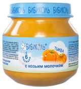 Изображение товара Пюре «Бибиколь» тыква с козьим молоком с 6 мес., 80 г