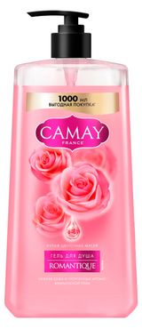 Изображение товара Гель для душа Camay парфюмированный с ароматом французской розы, 1 л