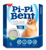 Изображение товара Наполнитель для кошачьего туалета Pi-Pi-Bent Классический бентонитовый комкующийся, 5 кг
