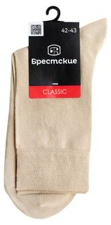 Изображение товара Носки мужские «Брестские» бежевые, р. 27