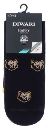 Изображение товара Носки мужские DIWARI черные, р. 25