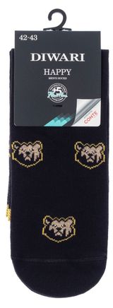 Изображение товара Носки мужские DIWARI черные, р.27