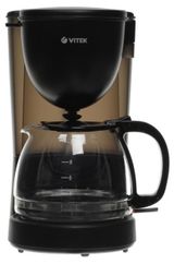 Изображение товара Кофеварка капельная Vitek VT-1500 600Вт черная
