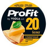 Изображение товара Сыр плавленый сливочный Viola ProFit высокобелковый треугольники 25% БЗМЖ, 130 г