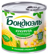 Изображение товара Кукуруза «Бондюэль» молодая, 170 г