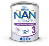 Изображение товара Смесь сухая молочная NAN 3 Optipro HA Гипоаллергенный с 12 мес. БЗМЖ, 400 г