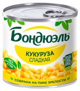 Изображение товара Кукуруза «Бондюэль» сладкая, 170 г