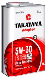 Изображение товара Масло моторное TAKAYAMA GF6 SN 5W30 синтетическое, 1 л