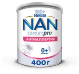 Изображение товара Смесь сухая молочная NAN ExpertPro для лечения аллергии с рождения, 400 г