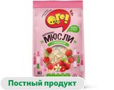 Изображение товара Мюсли запеченные «ОГО!» с земляникой, 300 г