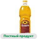 Изображение товара Масло подсолнечное «Благо» нерафинированное, 650 мл