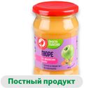 Изображение товара Пюре АШАН Красная птица яблоко-облепиха без добавления сахара, 280 г