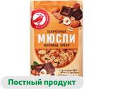 Изображение товара Мюсли запеченные АШАН Красная птица шоколад орехи, 750 г