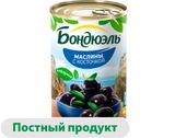 Изображение товара Маслины черные «Бондюэль» с косточками, 300 г
