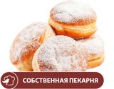 Изображение товара Пончик АШАН с сахарной пудрой, 55 г