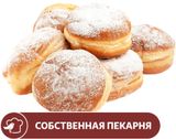 Изображение товара Пончик АШАН с сахарной пудрой, 6x55 г