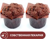 Изображение товара Маффин АШАН шоколадный с вишней, 2х110 г