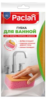 Изображение товара Губка для ванной Paclan Crystal, 1 шт