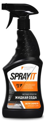 Изображение товара Средство чистящее Sprayit жидкая сода, 750 мл