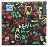 Изображение товара Салфетки бумажные Bouquet BBQ 33х33 см 3 слоя, 20 листов