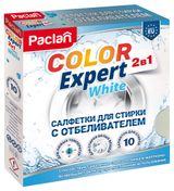 Изображение товара Салфетки для стрики Paclan с отбеливанием Китай, 10 салфеток