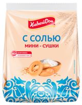 Изображение товара Сушки мини «Хлебный Дом» с солью, 180 г