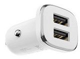 Изображение товара Автомобильное зарядное устройство Borofone BZ12 2 USB белое
