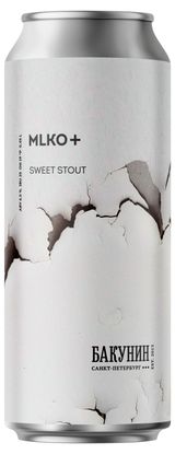 Изображение товара Напиток пивной «Бакунин» Сладкий стаут нефильтрованный 6,5%, 450 мл