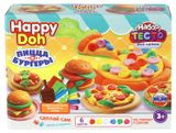 Изображение товара Набор для лепки Happy Doh Тесто Пицца и бургеры