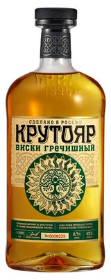 Изображение товара Виски «Крутояр» Гречишный Россия, 0,7 л