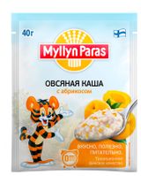 Изображение товара Каша моментального приготовления Myllyn Paras Тигренок Овсяная с абрикосом, 40 г