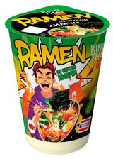 Изображение товара Суп-лапша быстрого приготовления Kingthai Kitchen Рамен со вкусом Ким Чи, 40 г