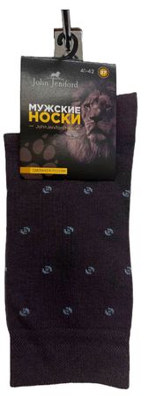 Изображение товара Носки мужские John Jeniford высокие серые, p. 27