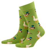 Изображение товара Носки мужские «ТОП» высокие зеленые, р. 27-29