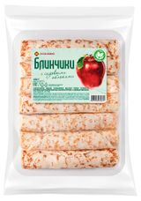Изображение товара Блинчики сладкие «Останкино» с садовыми яблоками замороженные, 420 г