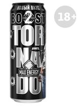 Изображение товара Напиток энергетический Tornado Max Boost, 450 мл