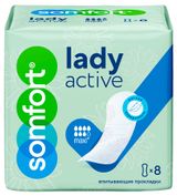 Изображение товара Прокладки урологические Somfort Lady Active Maxi, 8 шт