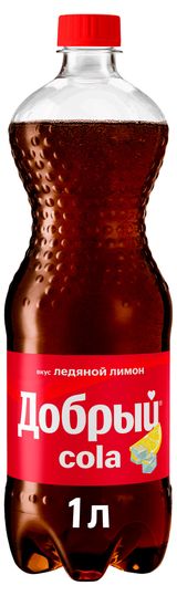 Изображение товара Напиток газированный «Добрый» Cola Ледяной лимон, 1 л