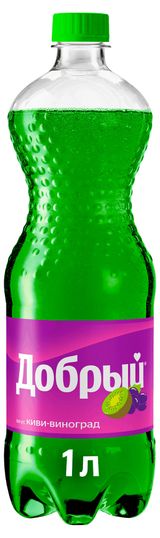 Изображение товара Напиток газированный «Добрый» Киви-виноград, 1 л