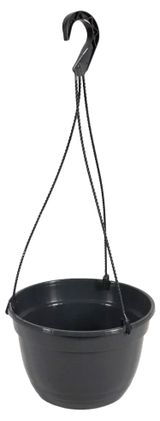 Изображение товара Горшок подвесной «Гарден Пласт» петуния графитовый, 27 см