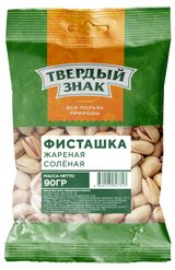 Изображение товара Фисташки жареные «Твердый знак» соленые, 90 г