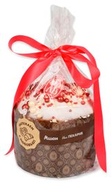 Изображение товара Кулич АШАН Покровский с изюмом и помадкой, 500 г