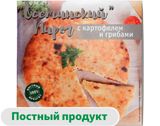 Изображение товара Пирог осетинский овощной сытный с картофелем и грибами постный замороженный, 500 г