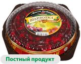 Изображение товара Пирог сладкий бисквитный «Фили-Бейкер» Шарлотка постная с вишней охлажденный, 455 г