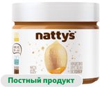 Изображение товара Паста арахисовая Nattys Crunchy с кусочками арахиса и медом, 325 г