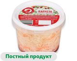Изображение товара Капуста квашенная АШАН Красная птица с брусникой, 600 г