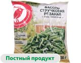 Изображение товара Овощная смесь Фасоль стручковая зеленая АШАН Красная птица замороженная, 400 г