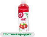 Изображение товара Морс АШАН Красная птица клюквенный, 1 л